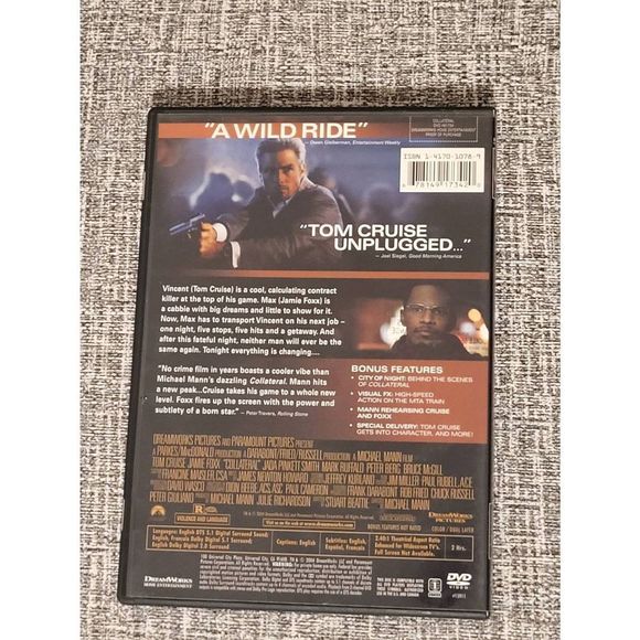 Collateral (Two-Disc Special Edition) - DVD Pre-owned Drama suspense Drugs cops - Picture 2 of 4